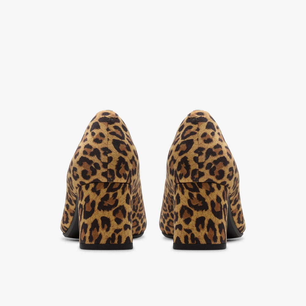 Fernie Court Leopard Suede | Clarks Sale