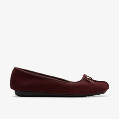 Freckle Ice Merlot Suede | Clarks on Sale