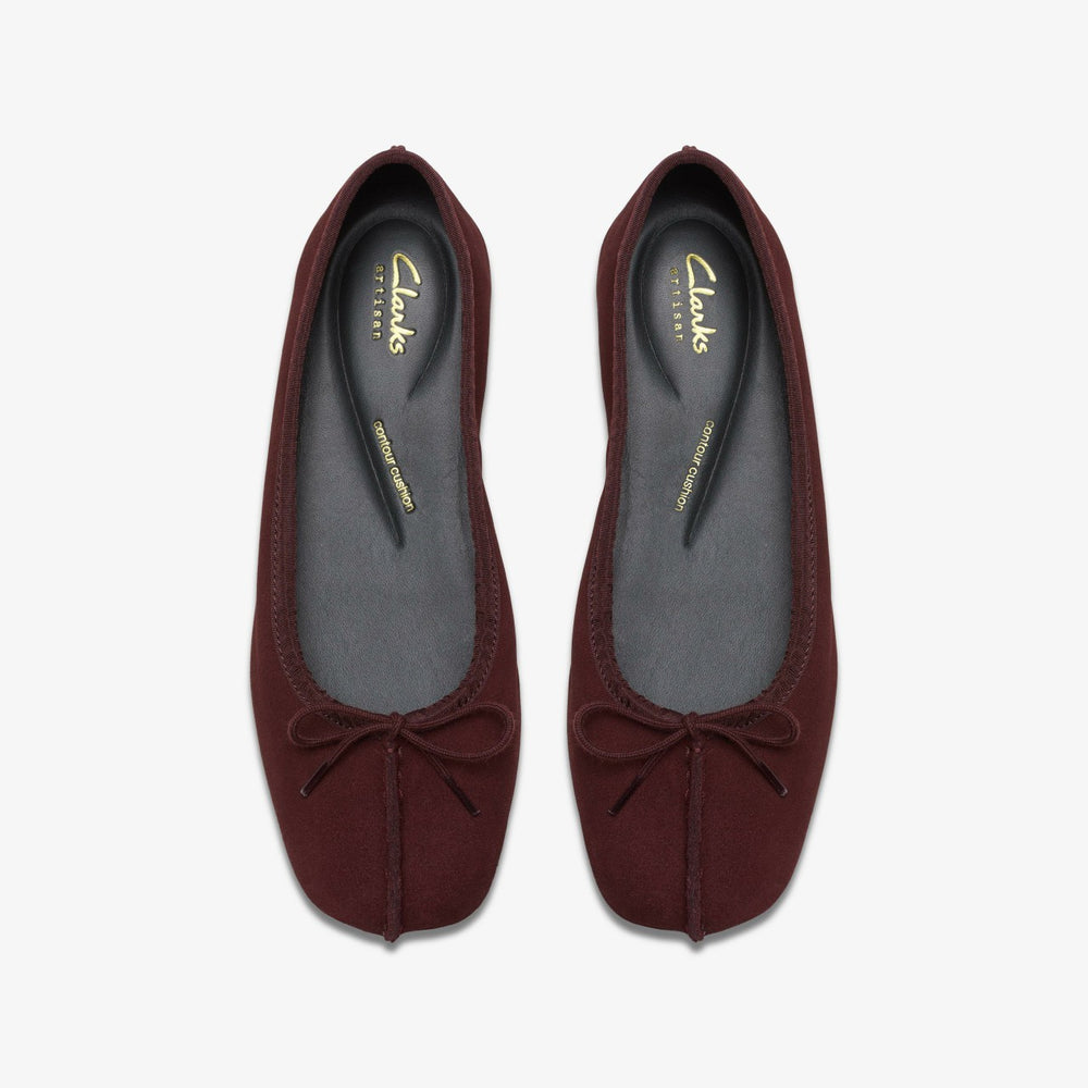 Freckle Ice Merlot Suede | Clarks on Sale
