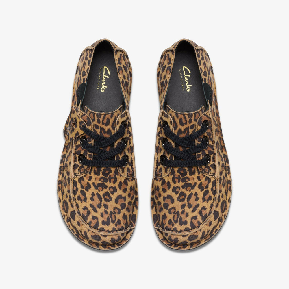 Funny Dream Leopard Suede | Clarks outlet
