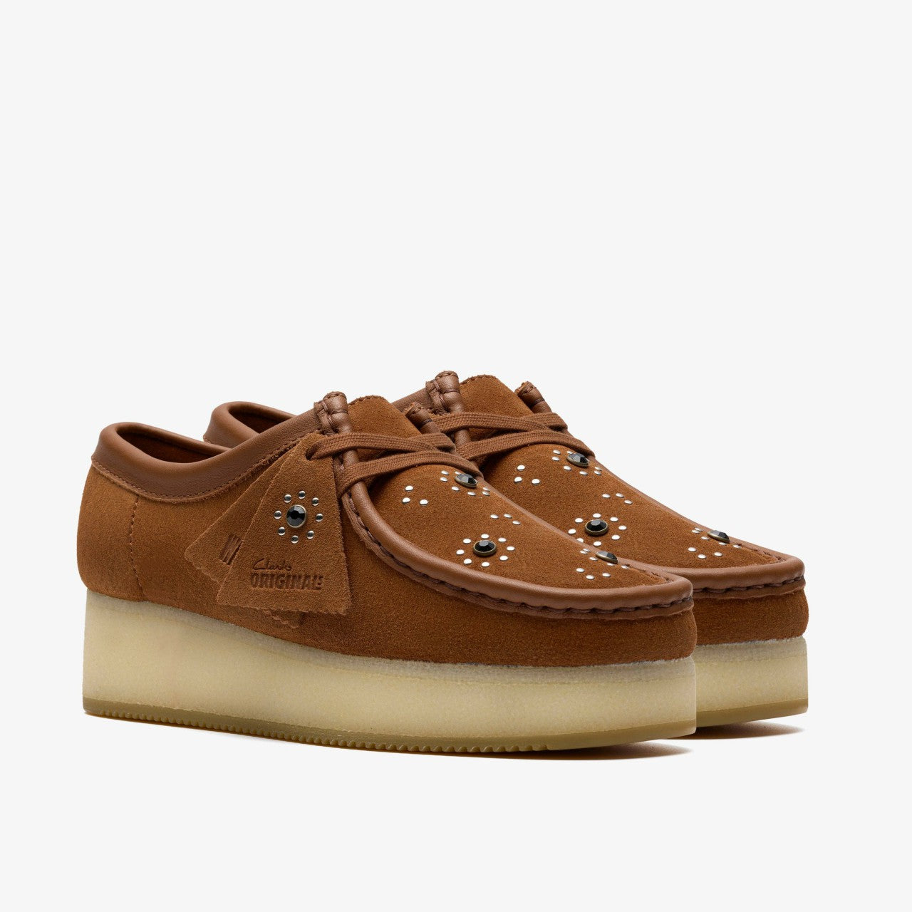 Wallacraft Bee Brown/Orange Suede | Clarks outlet