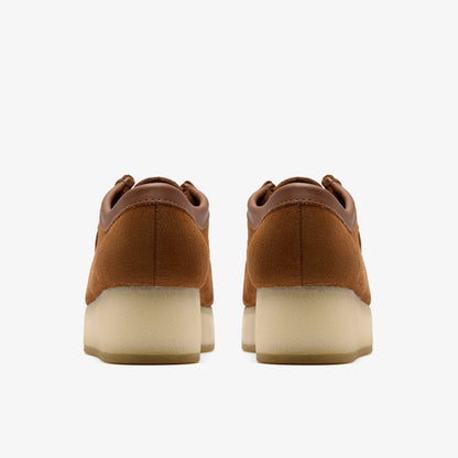 Wallacraft Bee Brown/Orange Suede | Clarks outlet