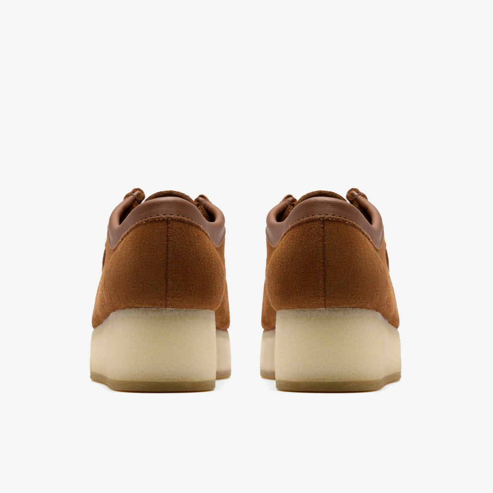 Wallacraft Bee Brown/Orange Suede | Clarks outlet