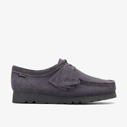 Wallabee GORE-TEX Purple Grey Suede | Clarks online