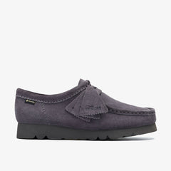 Wallabee GORE-TEX Purple Grey Suede | Clarks online