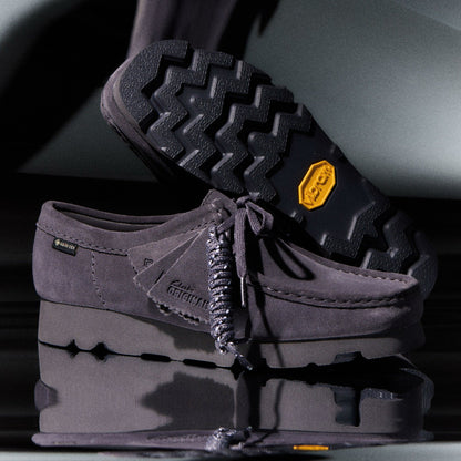 Wallabee GORE-TEX Purple Grey Suede | Clarks online
