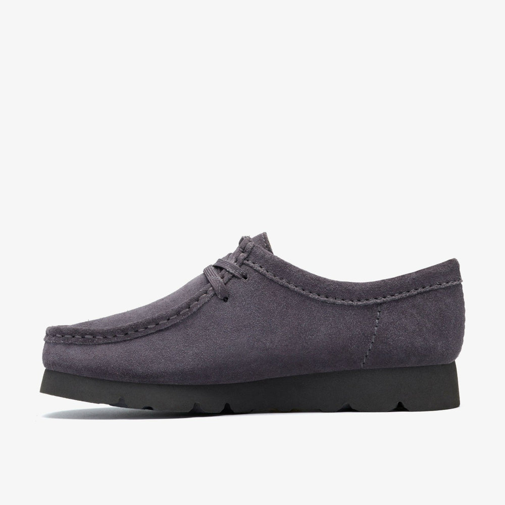 Wallabee GORE-TEX Purple Grey Suede | Clarks online