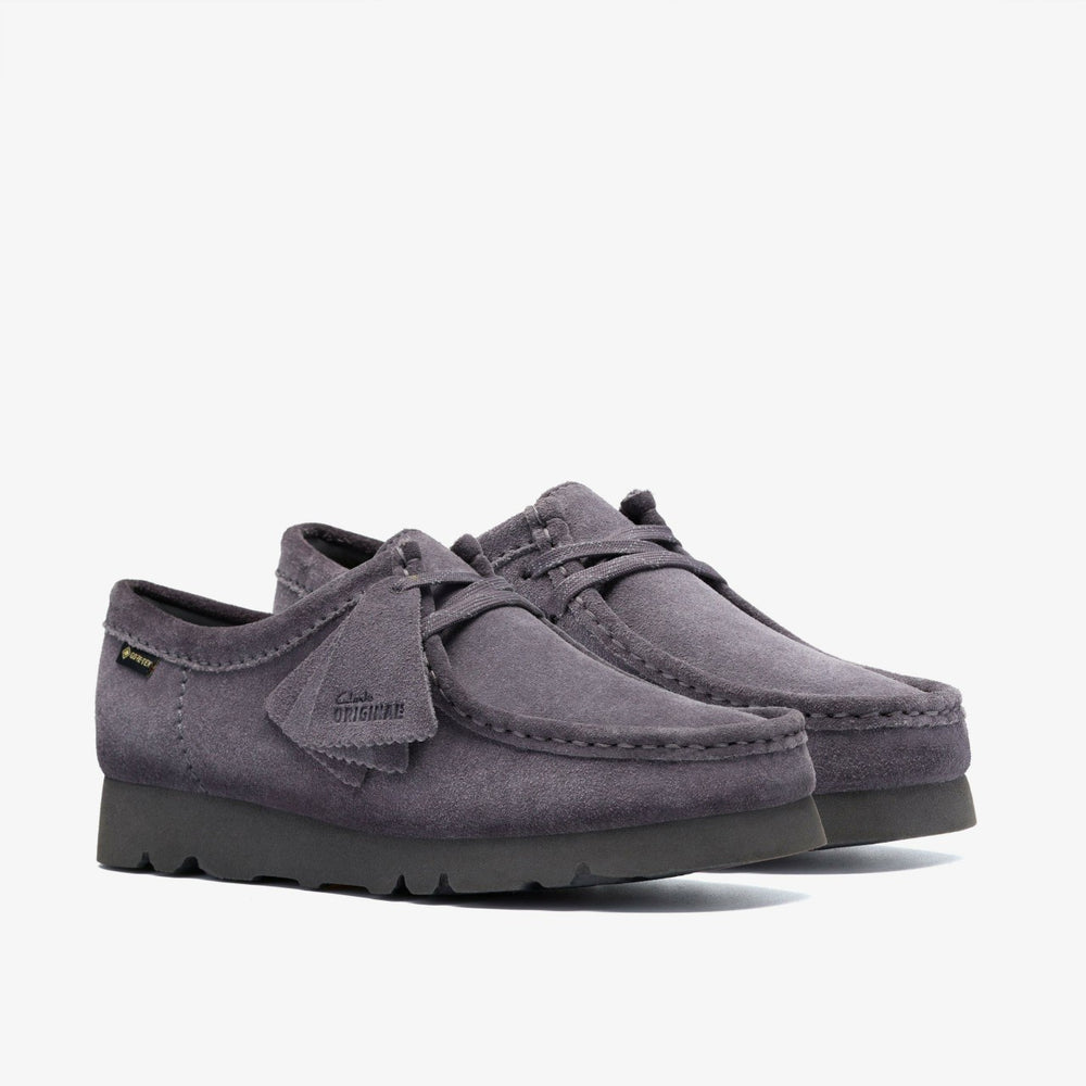 Wallabee GORE-TEX Purple Grey Suede | Clarks online