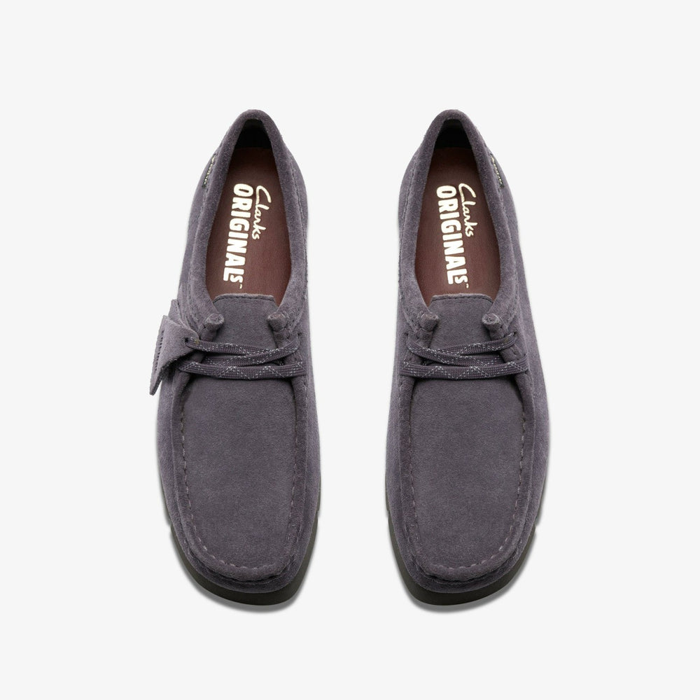 Wallabee GORE-TEX Purple Grey Suede | Clarks online