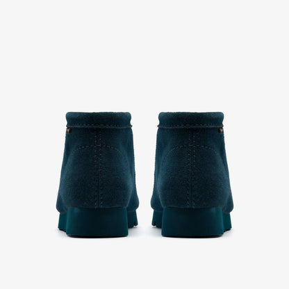 Wallabee Boot GORE-TEX Dark Teal Suede | Clarks outlet