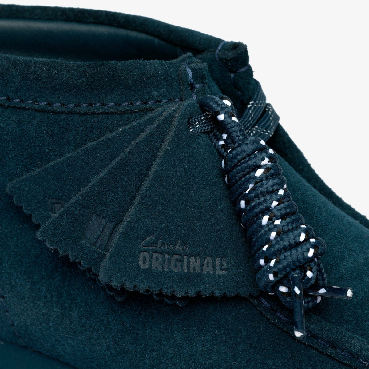 Wallabee Boot GORE-TEX Dark Teal Suede | Clarks outlet