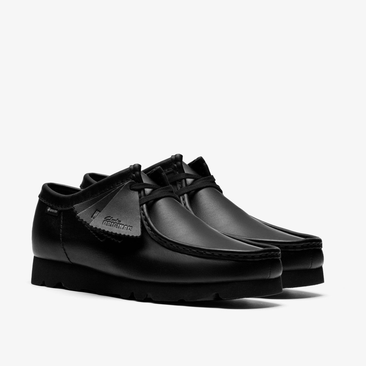 Wallabee GORE-TEX Black/Black Leather | Clarks discount