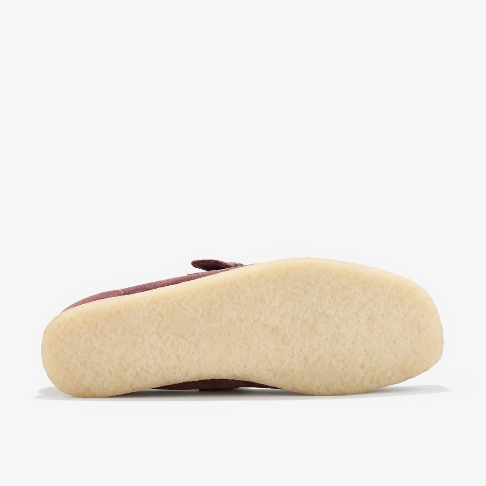 Wallabee T Bar Rose Brown Suede | Clarks online