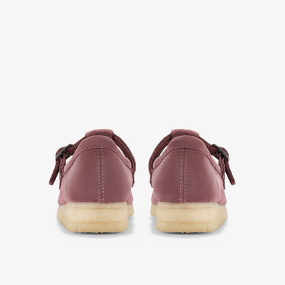 Wallabee T Bar Rose Brown Suede | Clarks online