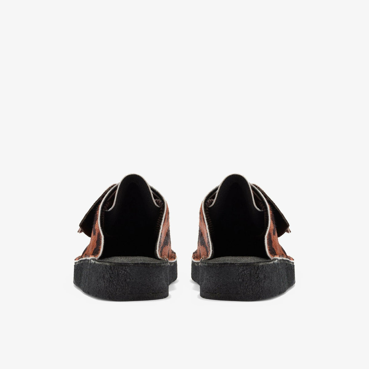Desert Nomad Mule Brown Cow Print | Clarks on Sale