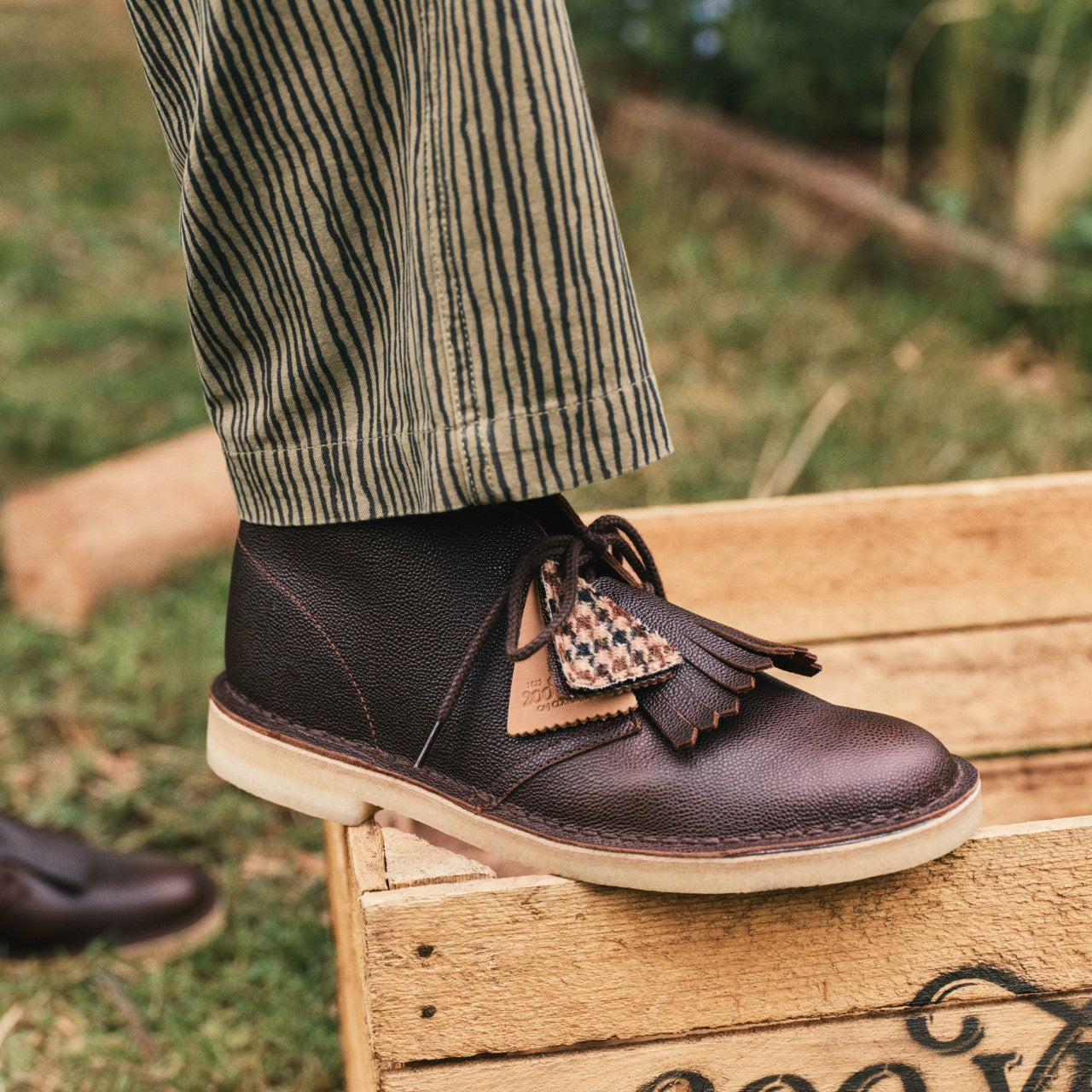 Desert Boot Brown Scotch Grain | Clarks for sale