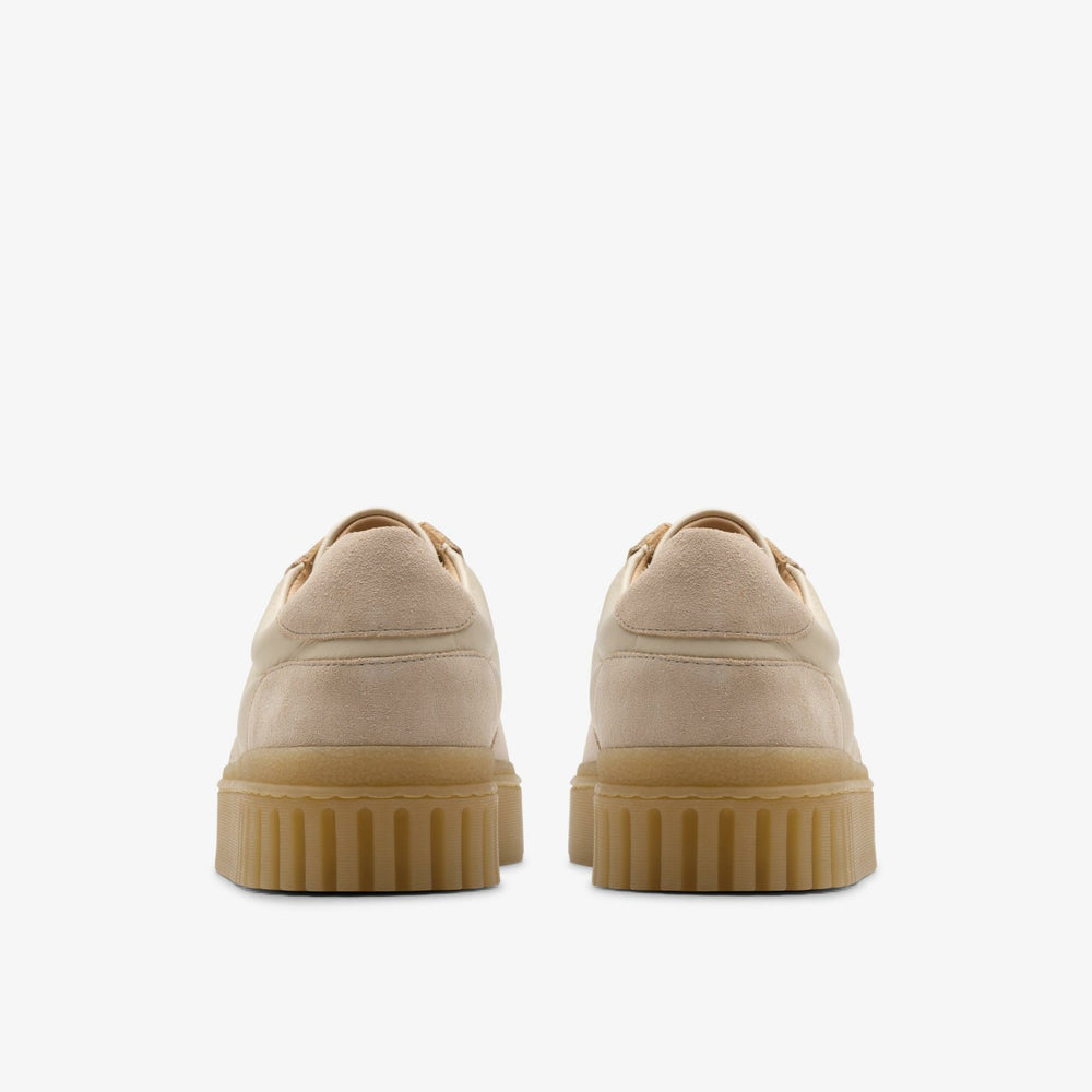 Mayhill Lace Sand Combination Leather | Clarks discount