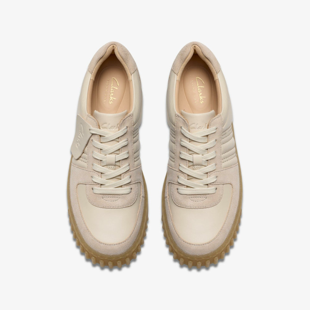 Mayhill Lace Sand Combination Leather | Clarks discount