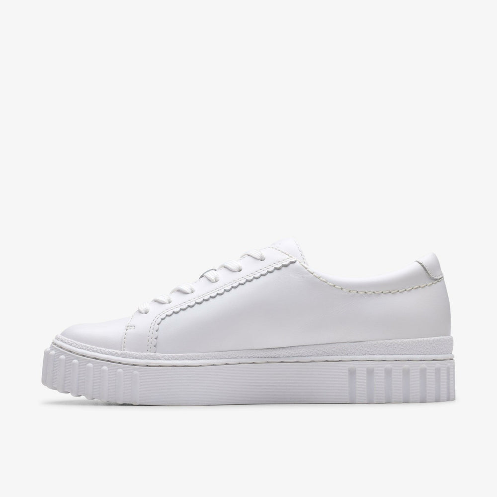 Mayhill Walk White Leather | Clarks Sale