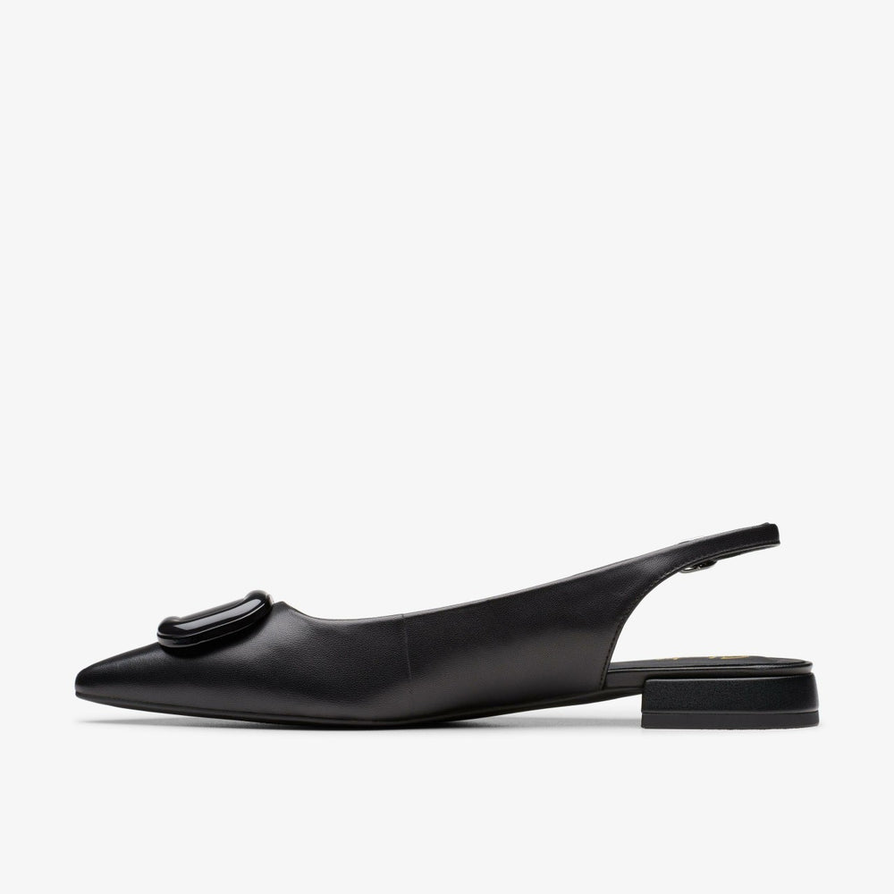 Sensa 15 Trim Black Leather | Clarks outlet