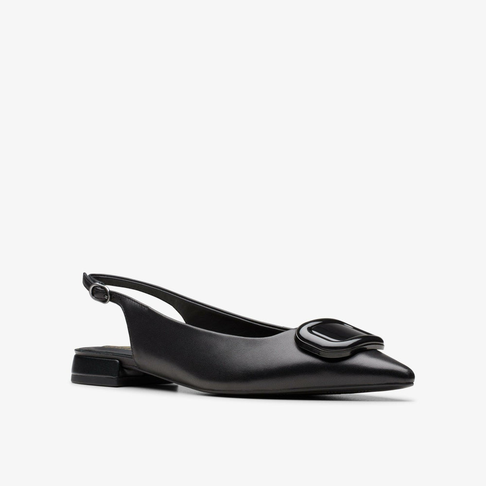 Sensa 15 Trim Black Leather | Clarks outlet