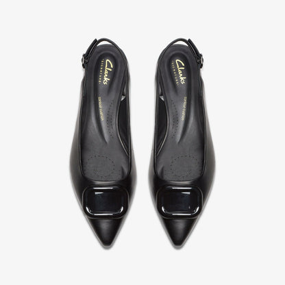 Sensa 15 Trim Black Leather | Clarks outlet