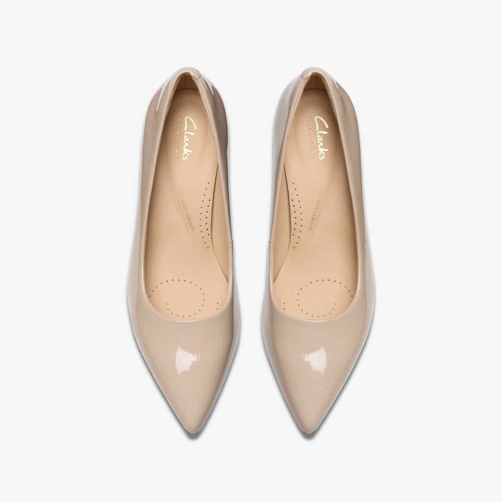 Zarey Court Sand Patent | Clarks for sale