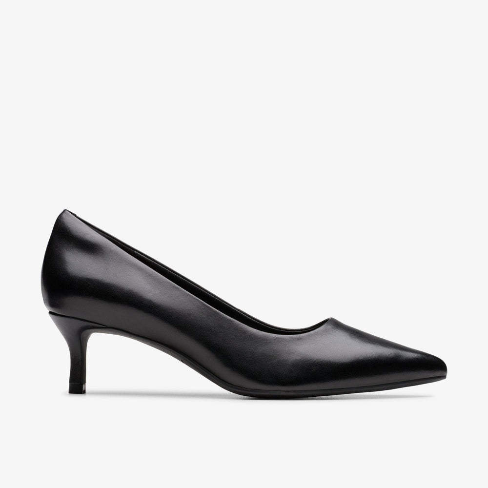Zarey Court Black Leather | Clarks on Sale