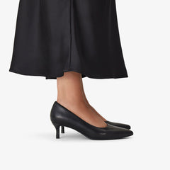 Zarey Court Black Leather | Clarks on Sale