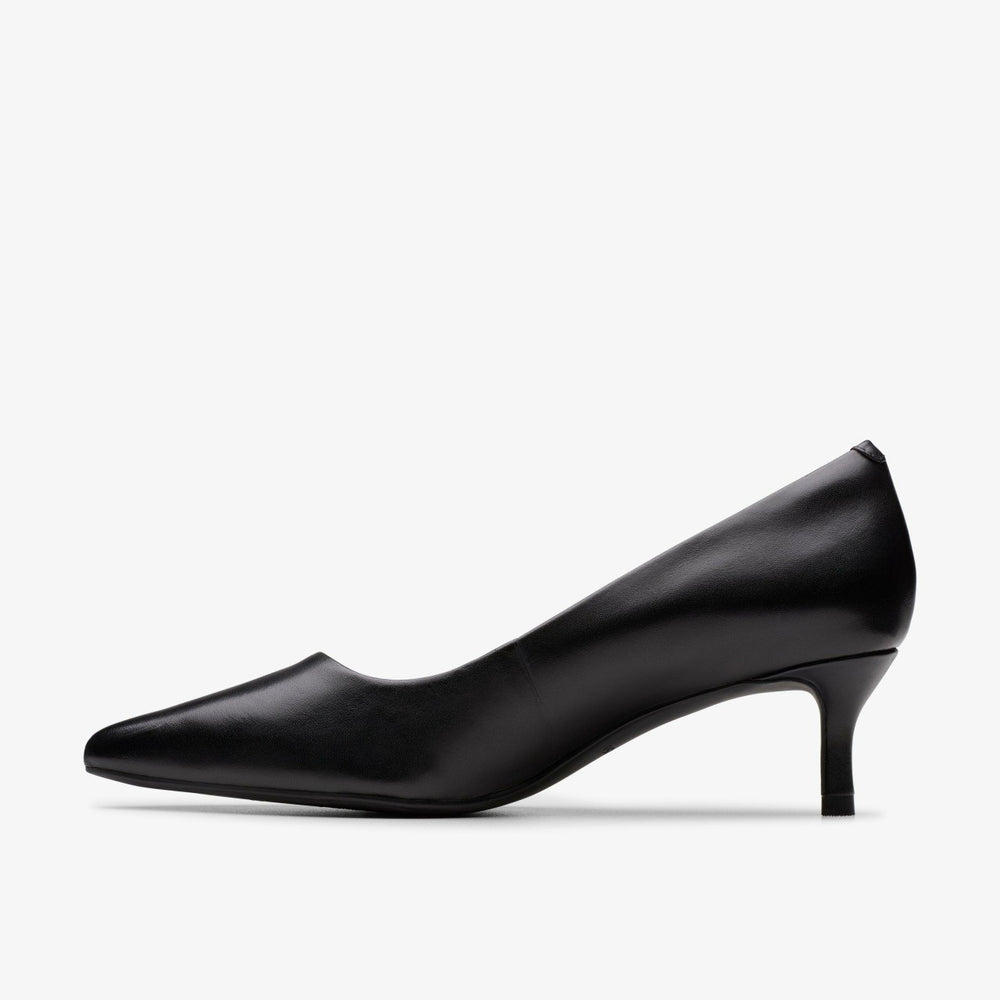 Zarey Court Black Leather | Clarks on Sale
