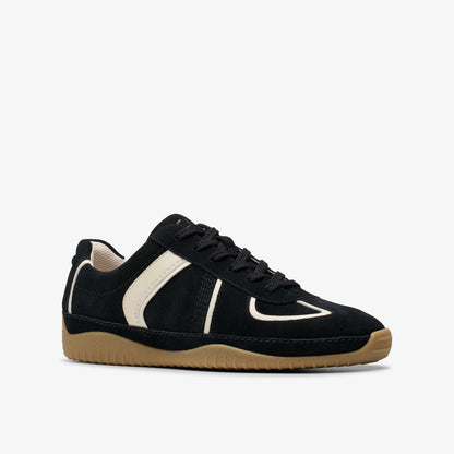 Meridor Lo Black Combination Suede | Clarks online