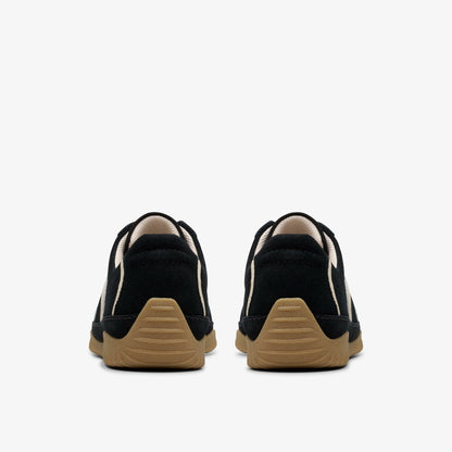 Meridor Lo Black Combination Suede | Clarks online