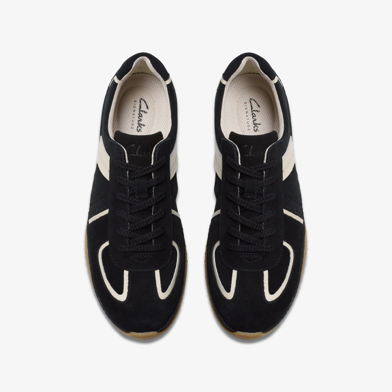Meridor Lo Black Combination Suede | Clarks online