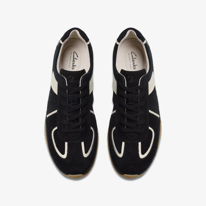 Meridor Lo Black Combination Suede | Clarks online