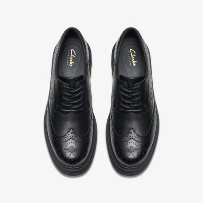 Orinoco3 Derby Black Leather | Clarks discount