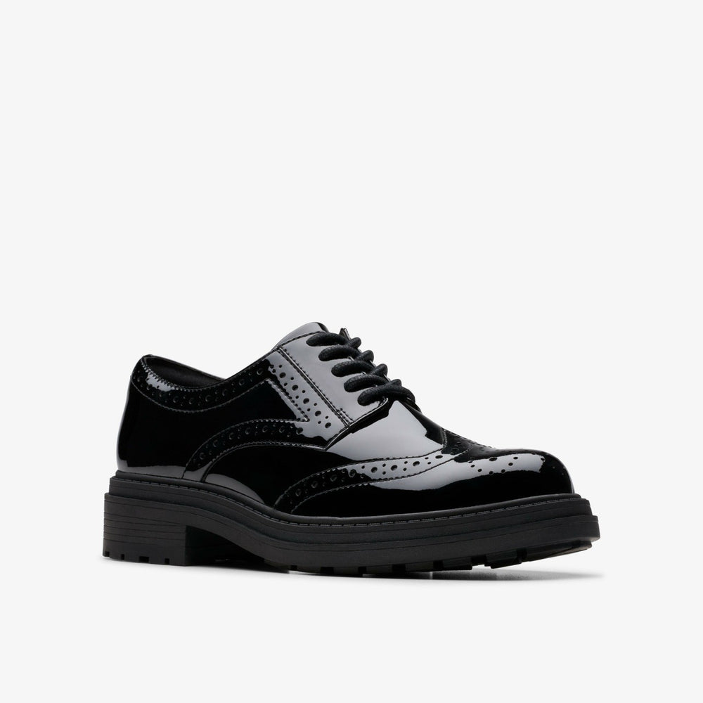 Orinoco3 Derby Black Patent | Clarks outlet
