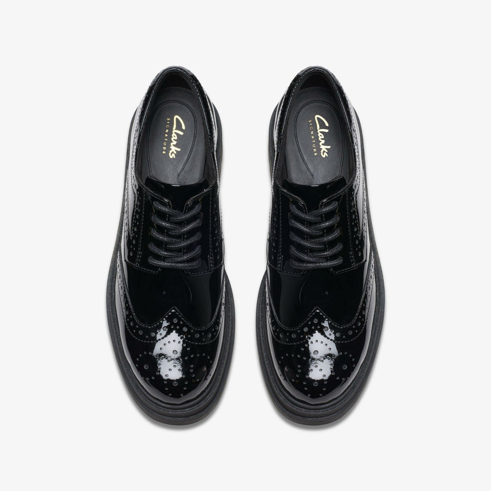 Orinoco3 Derby Black Patent | Clarks outlet