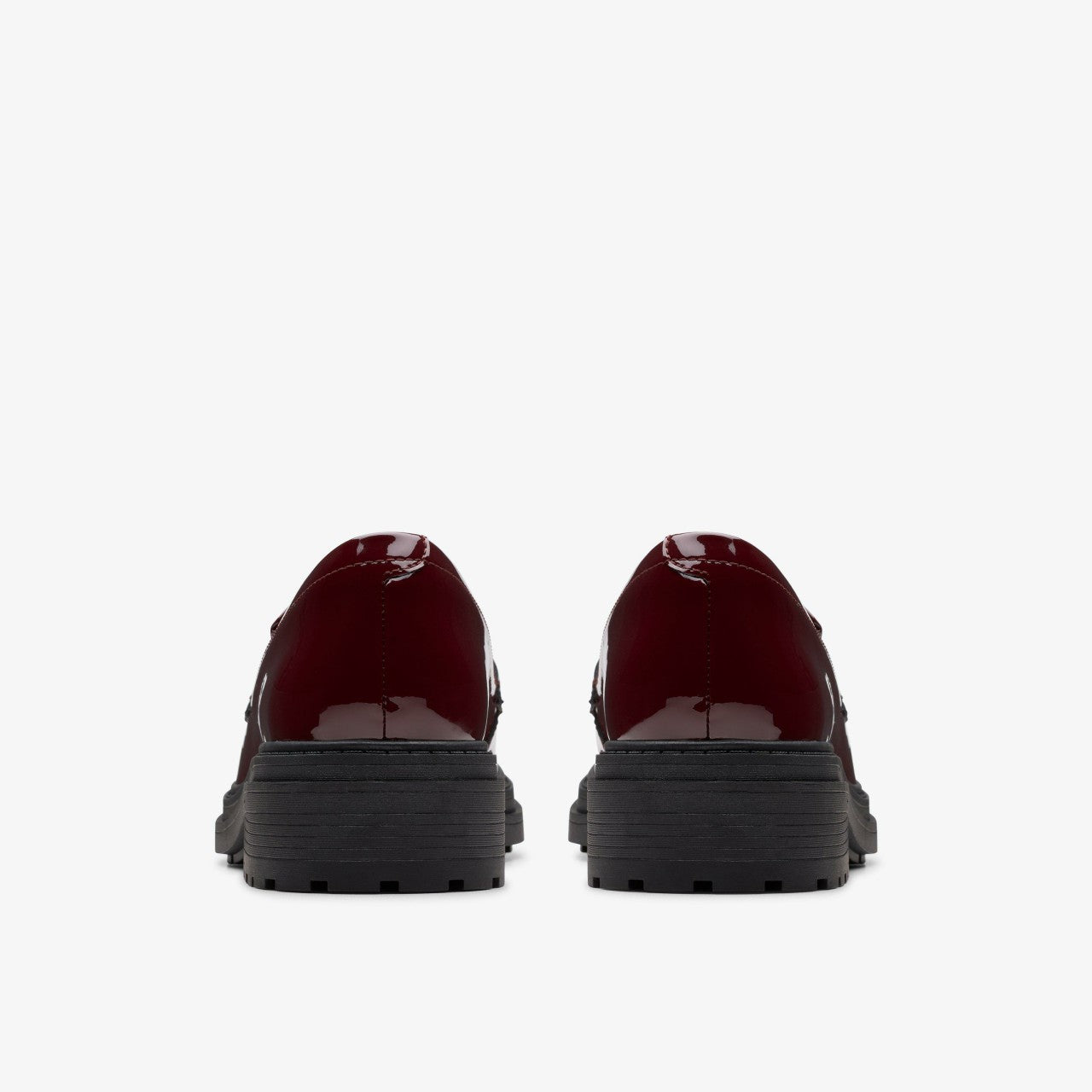 Orinoco 3 Edge Burgundy Patent | Clarks on Sale