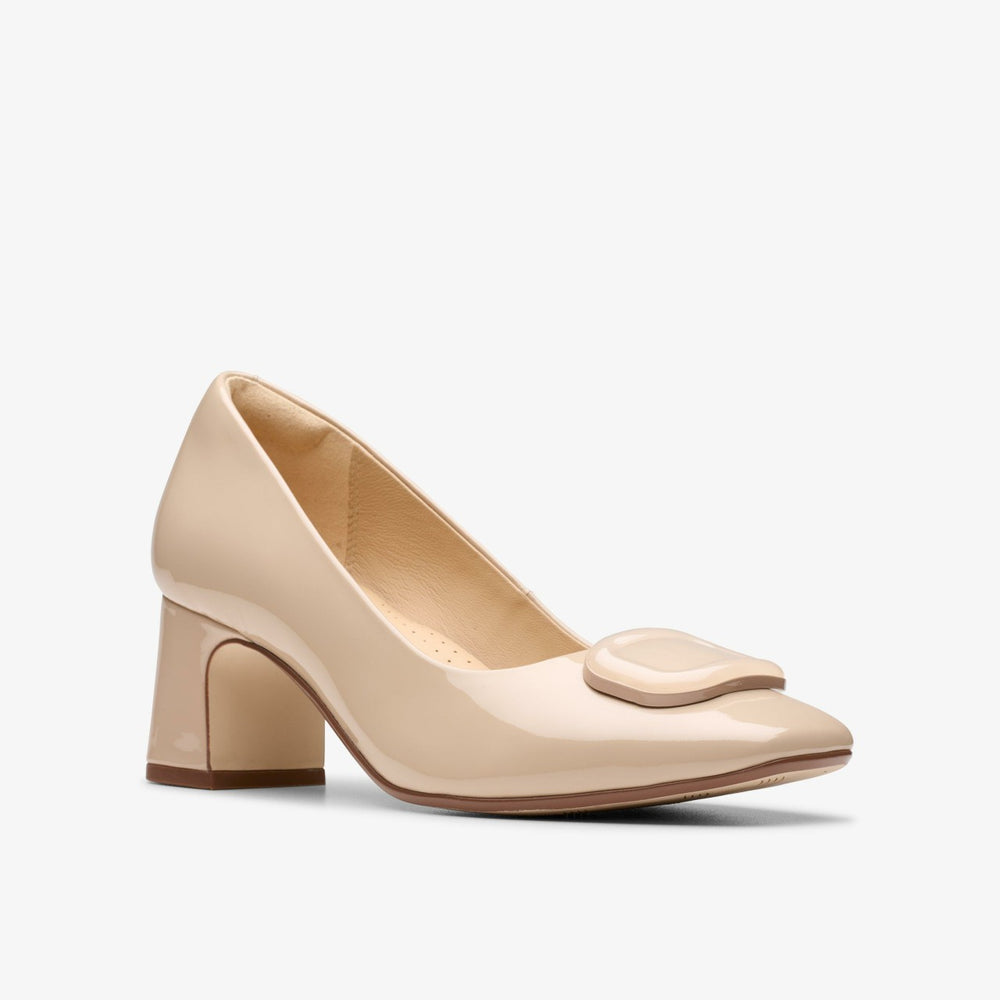 Fernie Trim Sand Patent | Clarks for sale