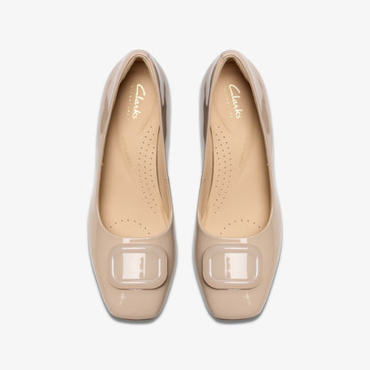 Fernie Trim Sand Patent | Clarks for sale