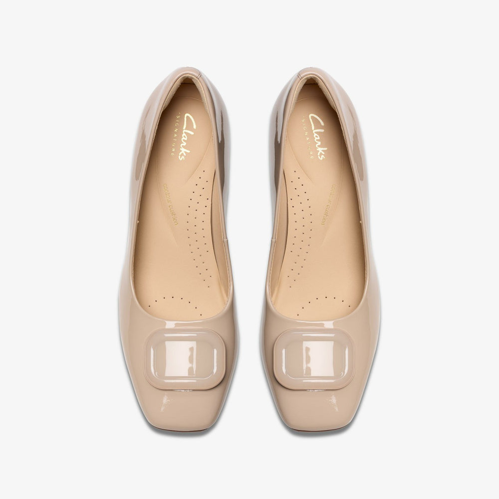 Fernie Trim Sand Patent | Clarks for sale