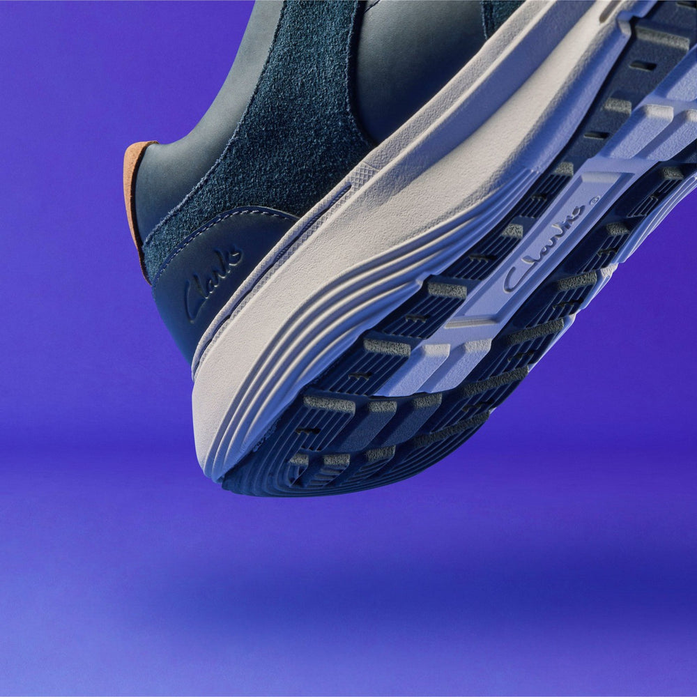 Motion Trek Go Navy Combination | Clarks outlet