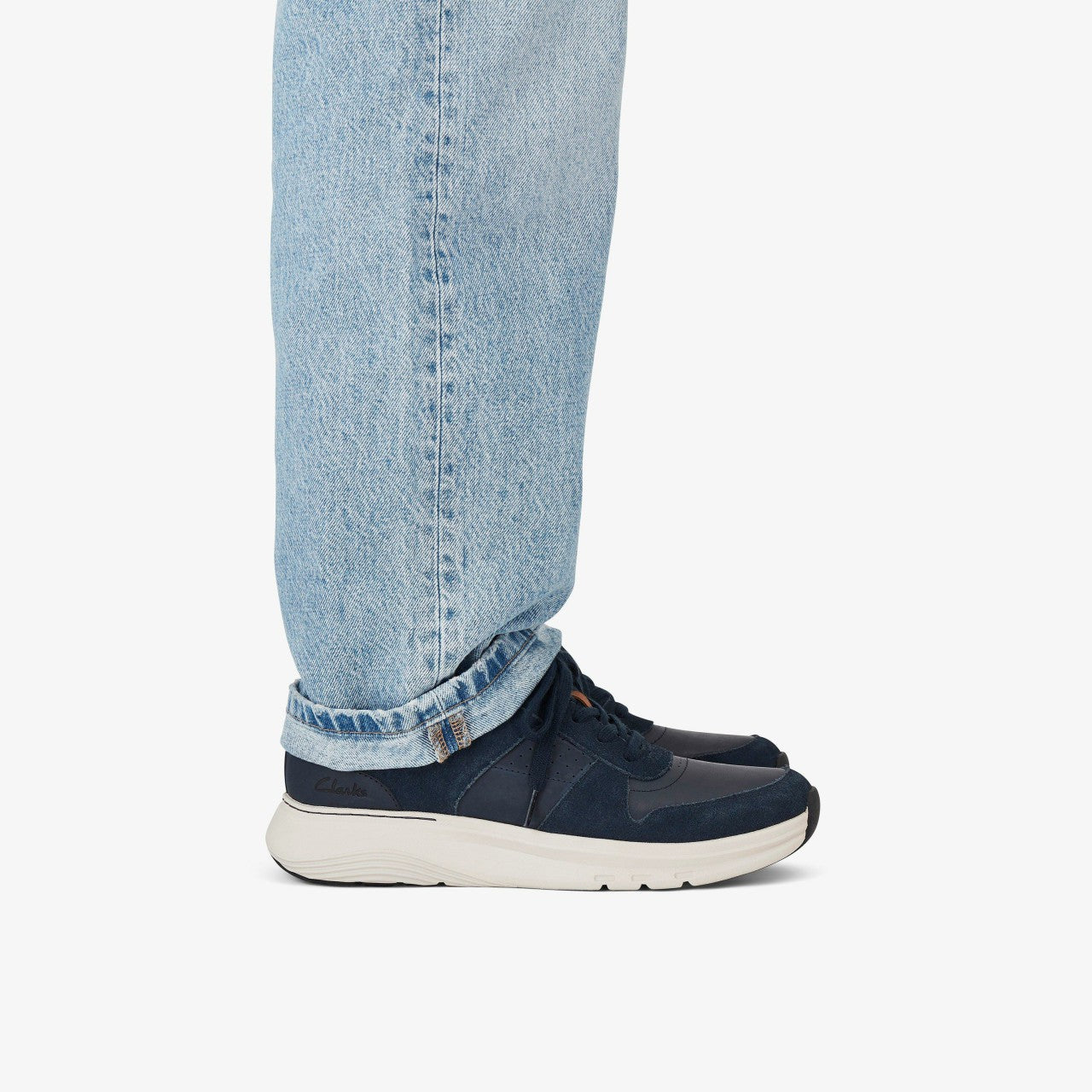 Motion Trek Go Navy Combination | Clarks outlet