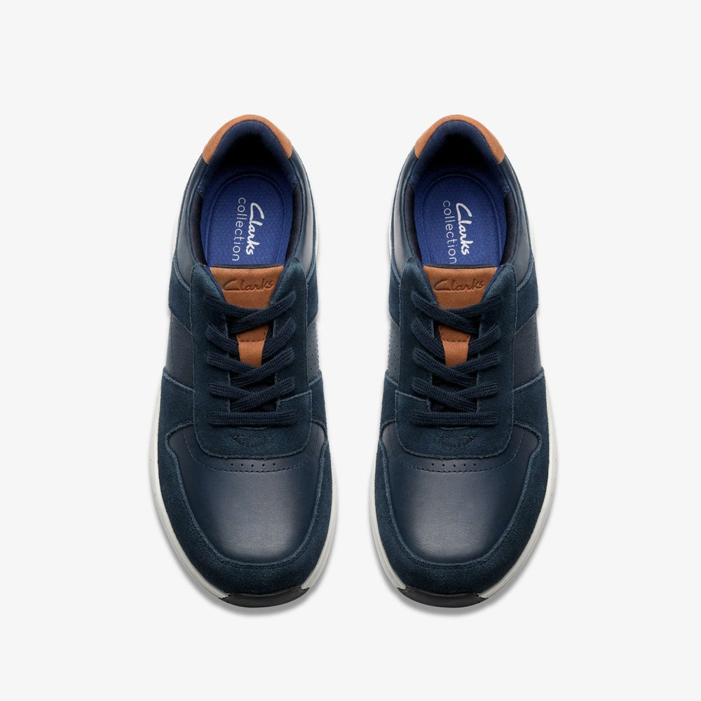 Motion Trek Go Navy Combination | Clarks outlet