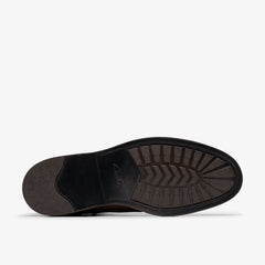 Aldwin Cap Brown Leather | Clarks for sale