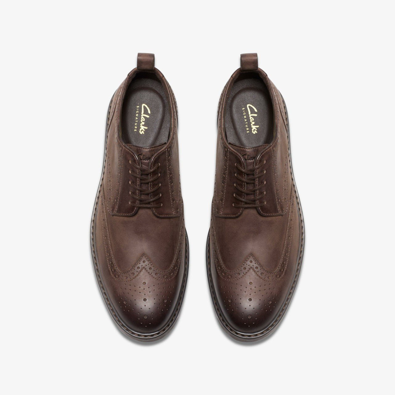 Aldwin Limit Brogue Brown Leather | Clarks for sale