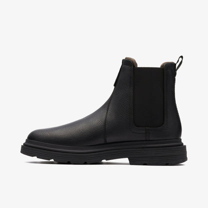 Badbury Easy Black Leather | Clarks discount