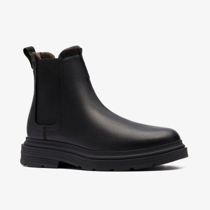 Badbury Easy Black Leather | Clarks discount