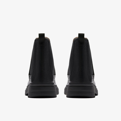 Badbury Easy Black Leather | Clarks discount