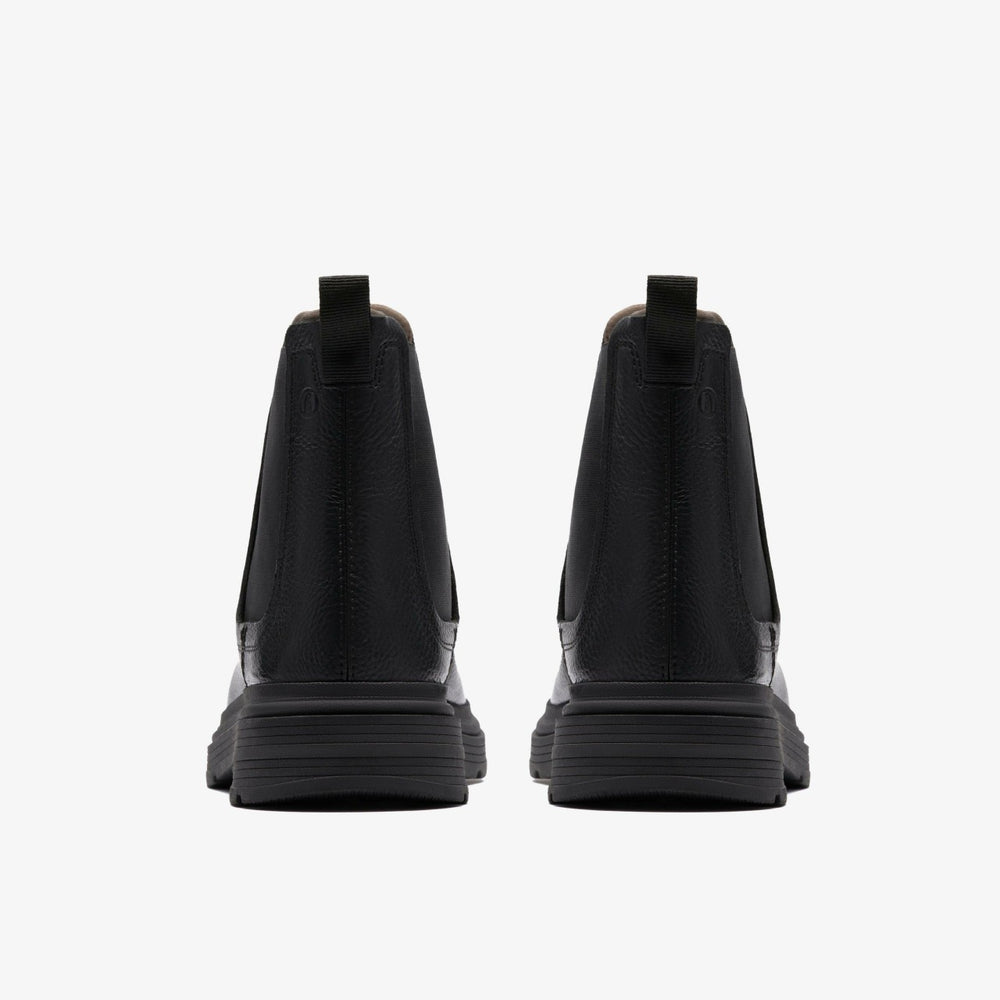Badbury Easy Black Leather | Clarks discount